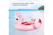 6-Person Inflatable Island Party Floating Flamingo with Electric Pump - Second Medium
