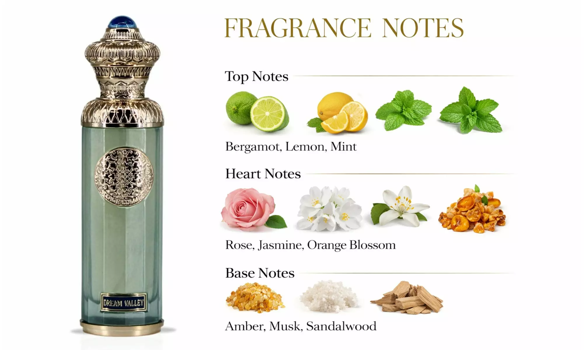 Surrati Luxury Unisex Perfumes: Heritage Collection Variety