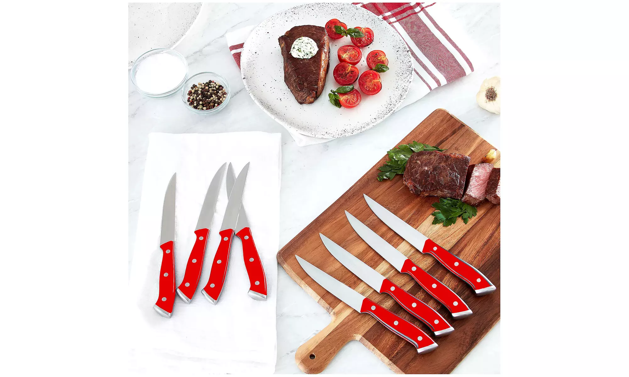 8-Piece Steak Knife Set with Gift Box - Primary Image