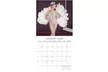 The Gifted Stationery 2020 Wall Calendar - Burlesque, 12" Monthly View, 16-Month - Second Medium