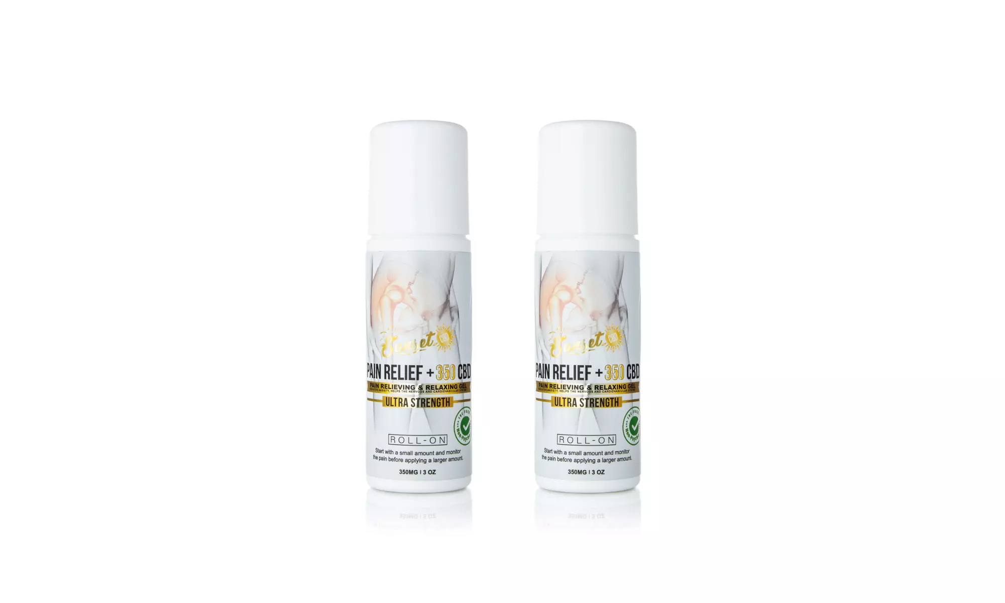Sunset CBD Bundle and Save - Sunset 1000MG Pain Relief Cream Options