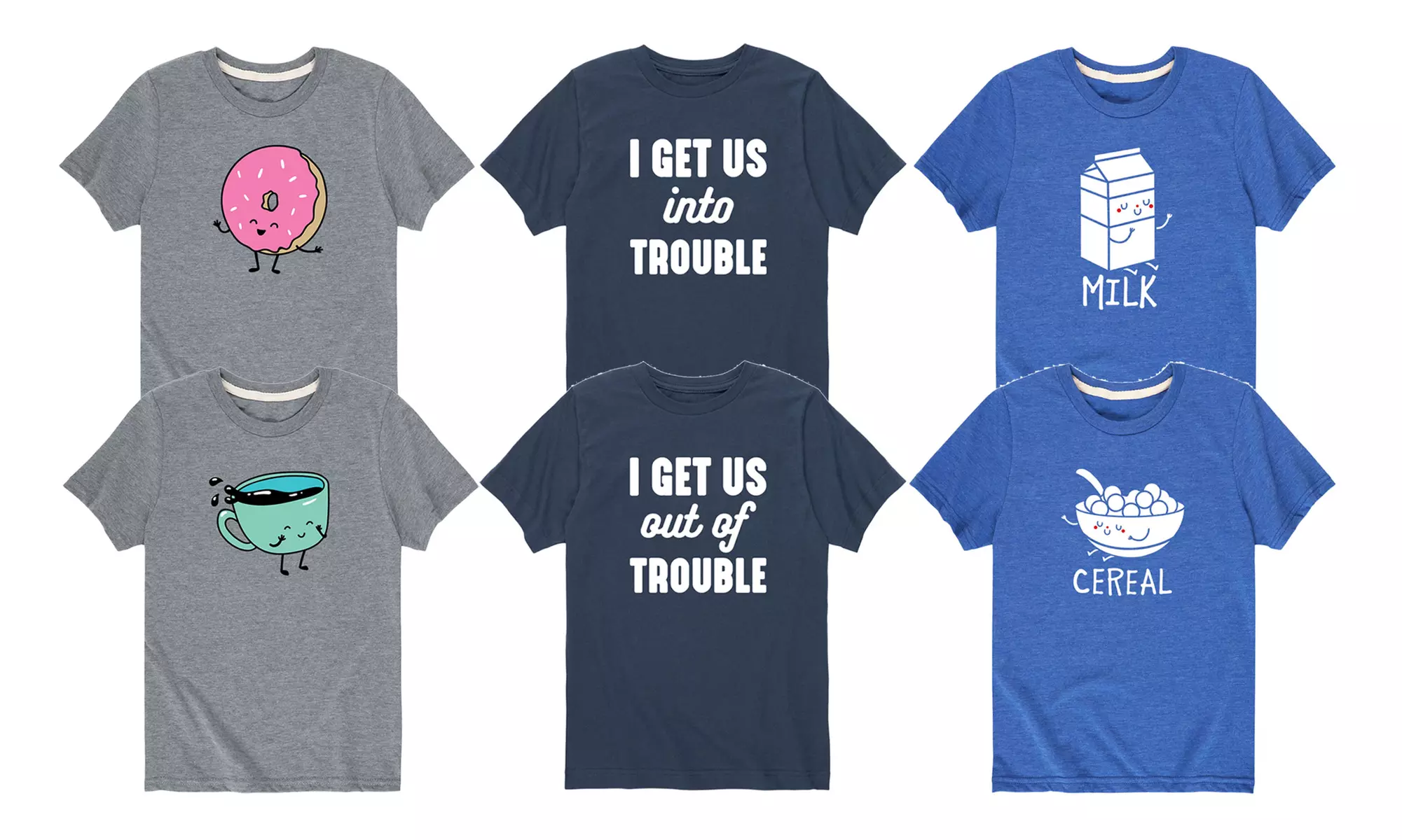 Instant Message: Kids Matching Sibling Tees - Primary Image