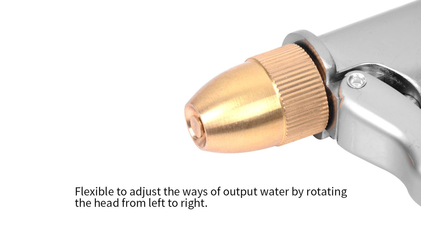 Heavy Duty Metal Handheld Water Nozzle High Pressure Sprayer Gun