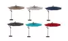 Costway 10 FT Solar Offset Hanging Umbrella with Base