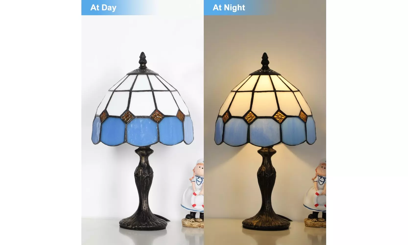 Creative table lamp Modern Bedside Light Fixtures for Bedroom Living Room
