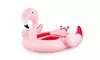 6-Person Inflatable Island Party Floating Flamingo with Electric Pump
