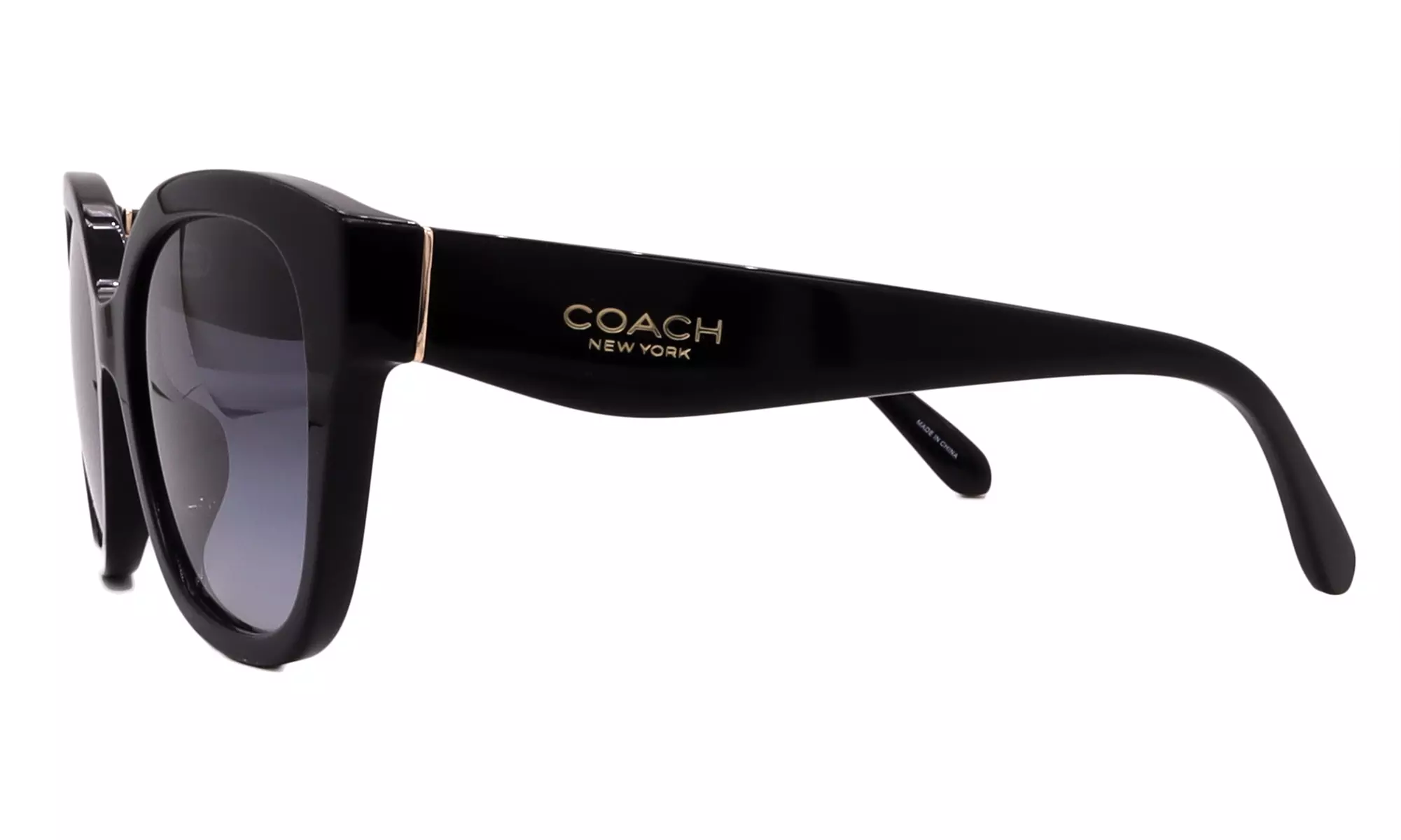 New Coach Women Black Sunglasses 55-17-140 Up To 61% Off on Coach Women main image 4