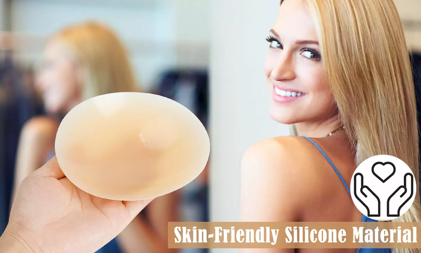 Invisible Silicone Nipple Pasties Reusable Self-Adhesive Breast Covers