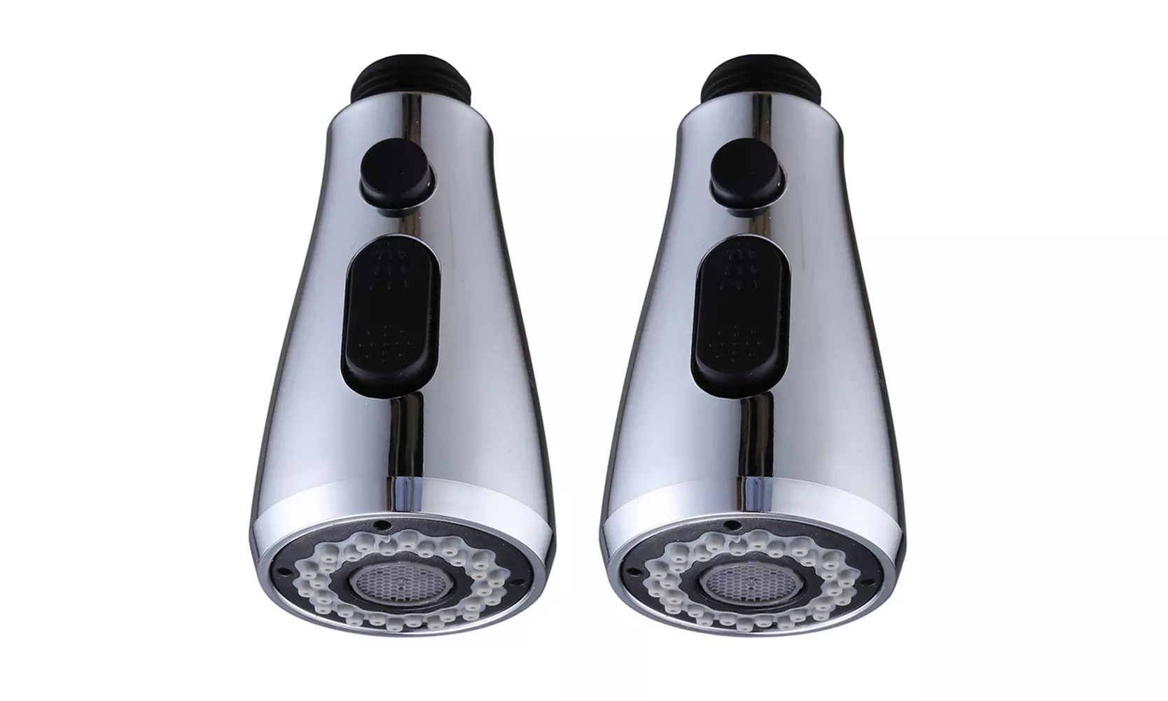 US 1-2 Pack Kitchen Faucet Spray Head 3-Mode Pull Down Out Nozzle Sprayer Parts