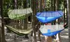 iMounTEK Double Camping Hammock w/ Mosquito Net 2-Person Portable Nylon Hammock