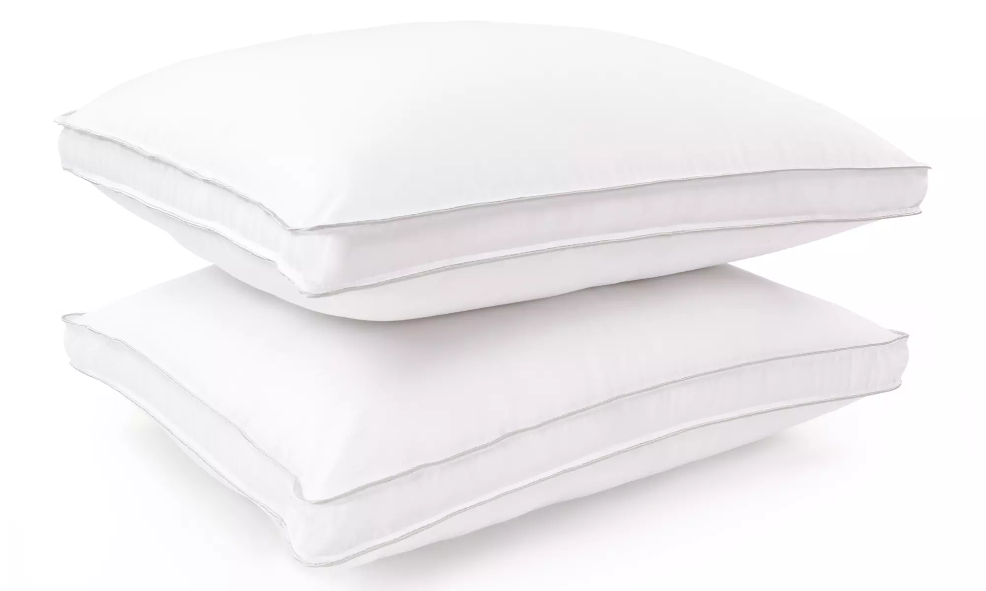 Superior Microfiber Hypoallergenic Medium Gusset Pillow Set Of 2 - Primary Image