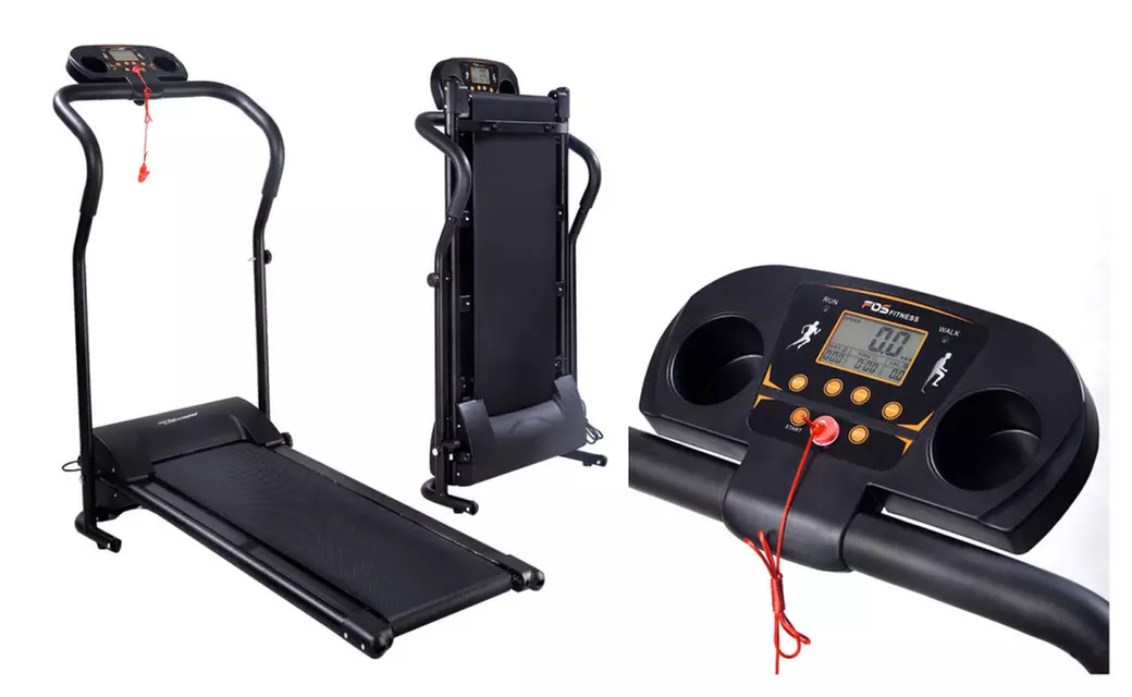 Folding Electric Treadmill Portable Motorized Running Fitness Machine - Primary Image