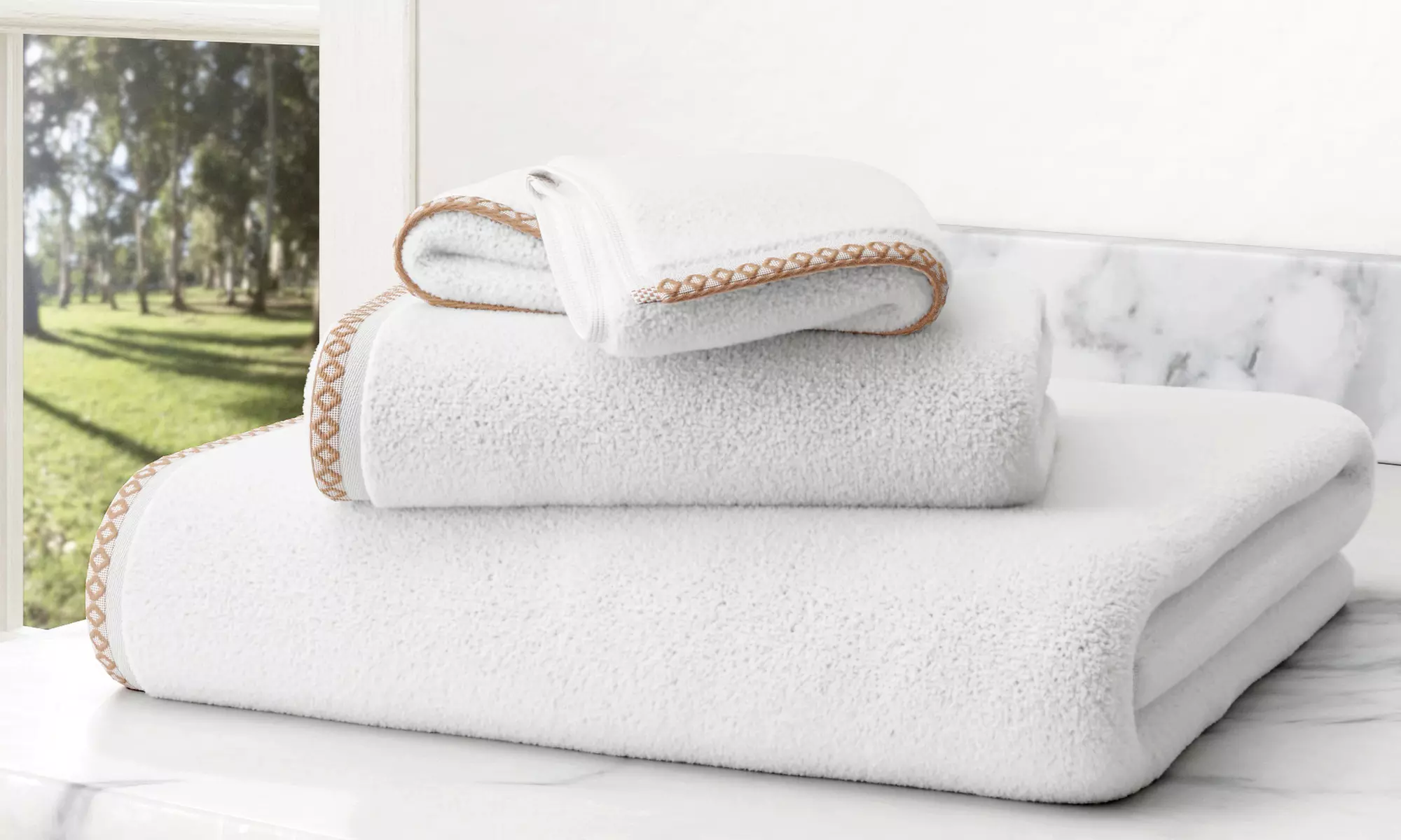 Boho-Inspired Quick-Dry Cotton Towels