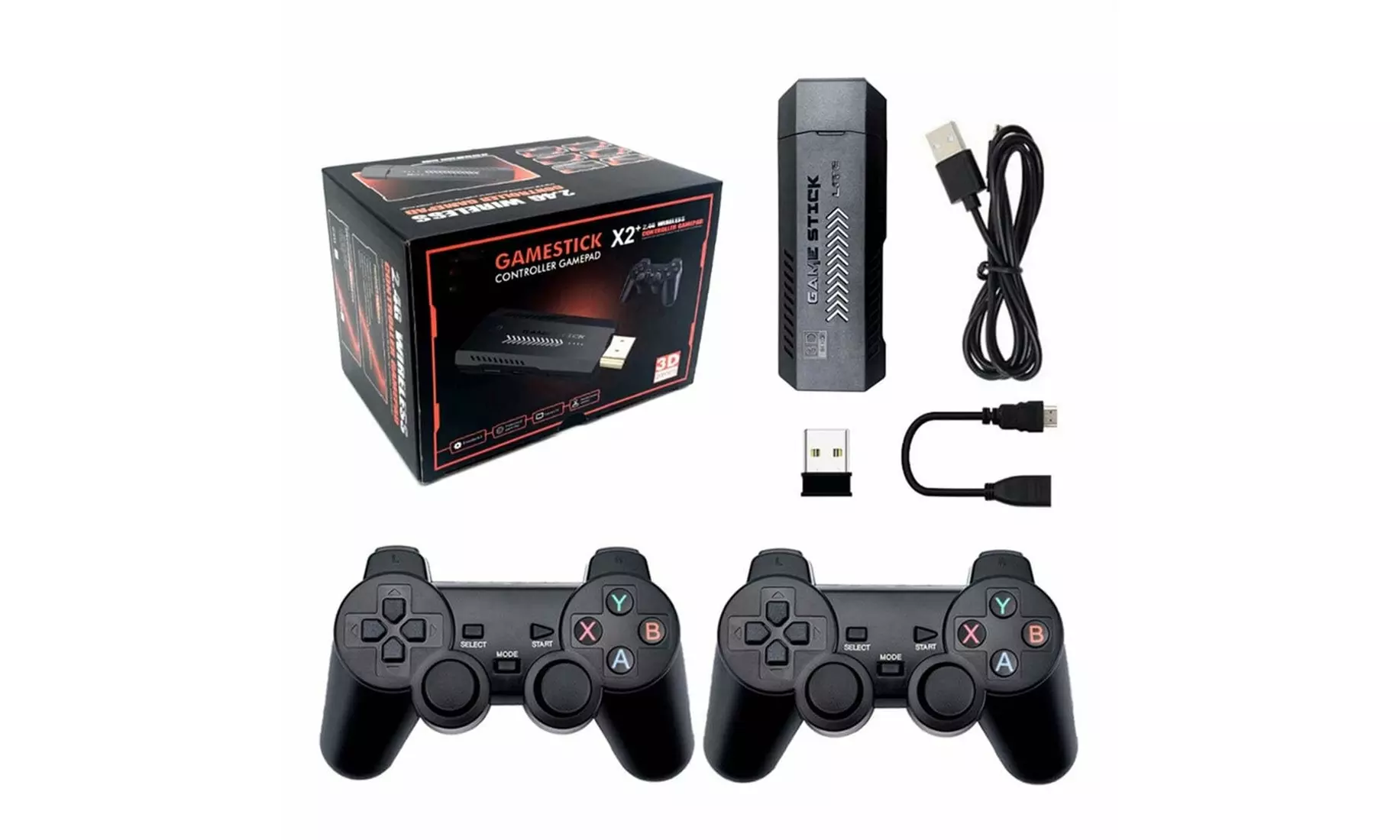 Retro Gaming Console 20,000 Plus Games 4K HDMI Wireless Controller