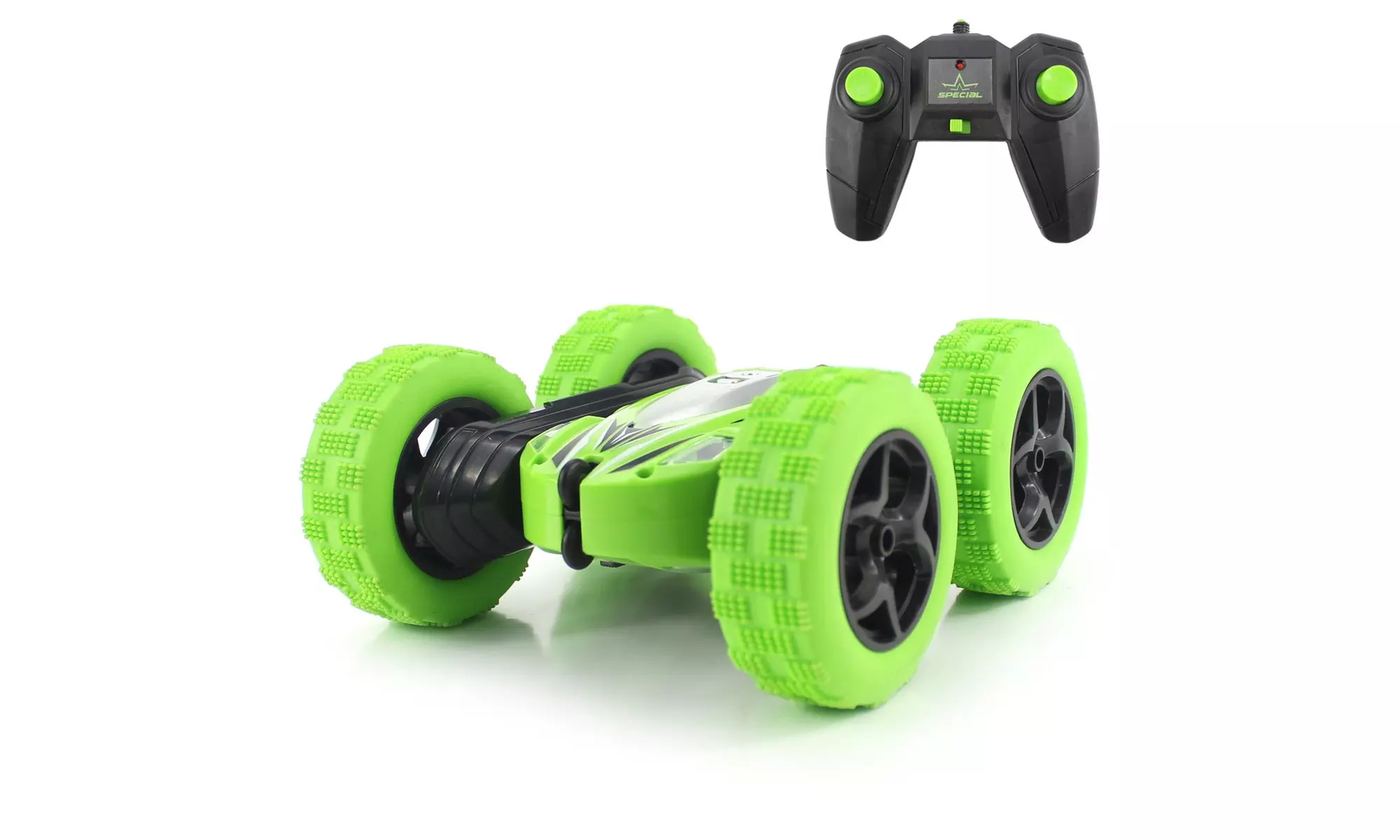 RC Car Remote Control Stunt Car, 4WD Monster Truck Double Sided Rotating - Primary Image