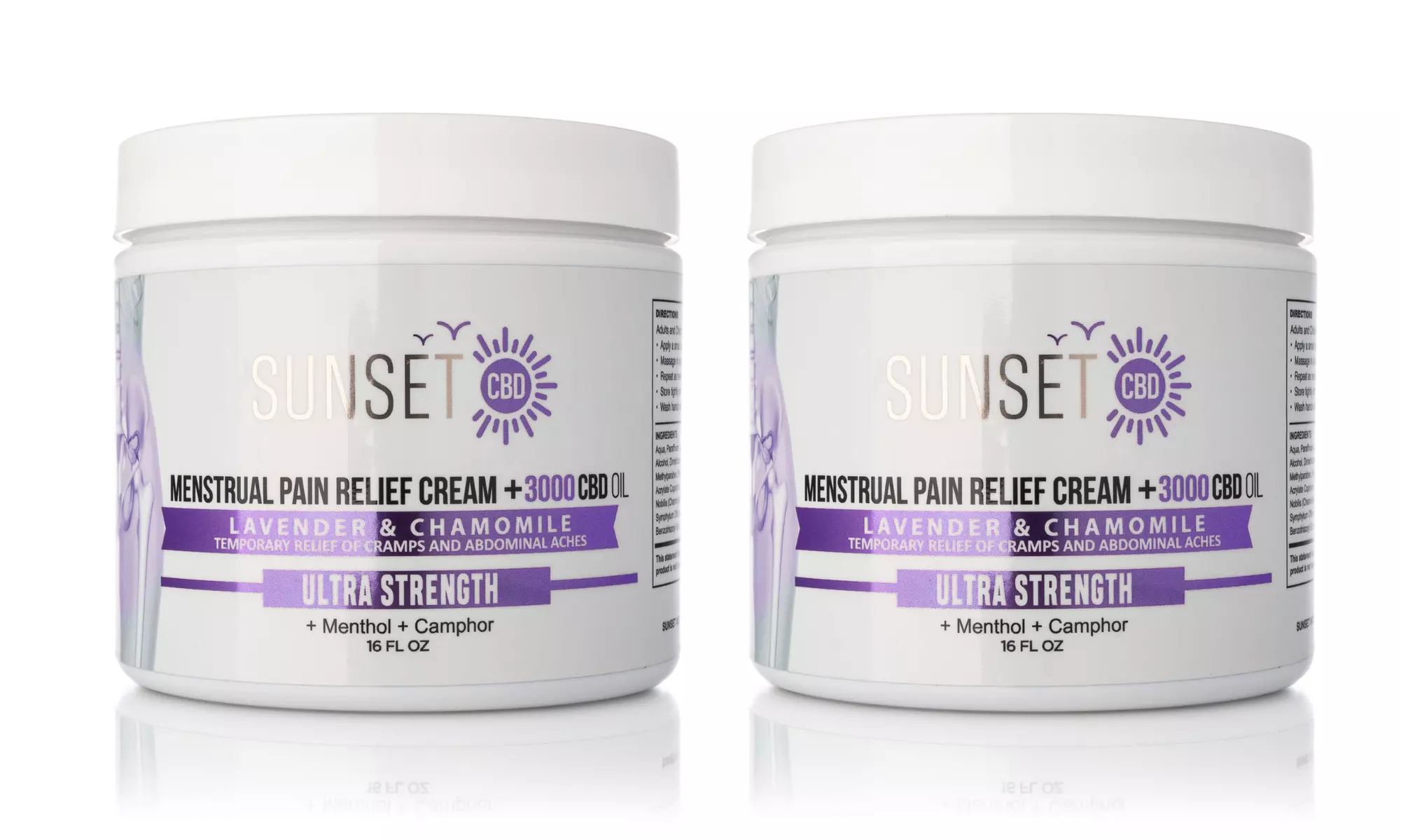 BUNDLE Pain Relief from Sunset CBD 1 pack / 2 pack  Options