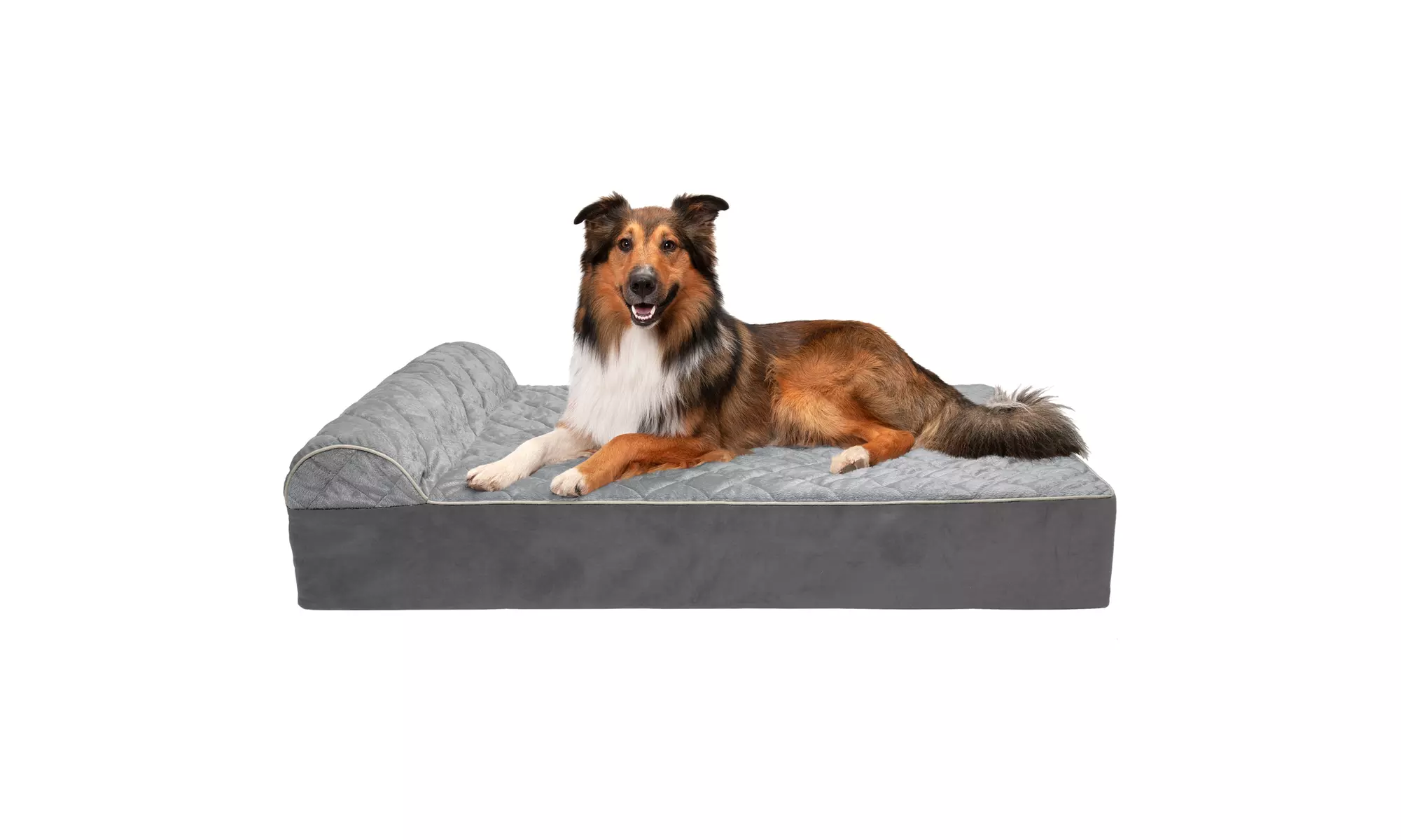 Furhaven Extra Large Chaise Pet Dog Bed for Giant Dog Breeds - Primary Image