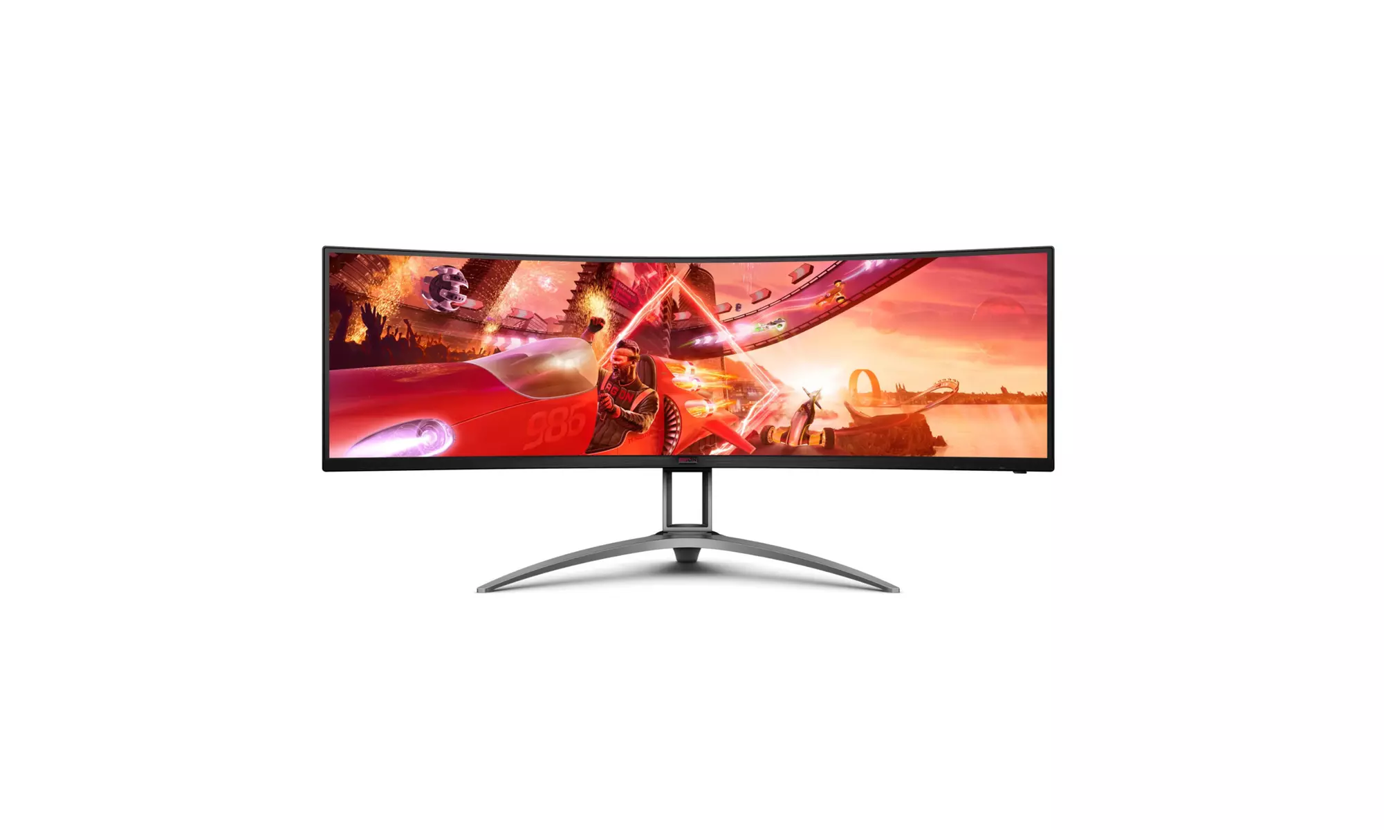AOC AG493UCX Ultrawide 49-Inch 5120x1440 FreeSync Curved Gaming Monitor(Renewed) - Primary Image