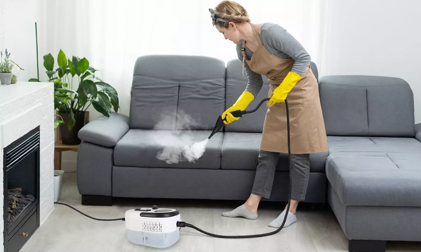 iMounTEK 2500W Powerful Handheld Steam Cleaner High-Temp Deep Cleaning Steamer