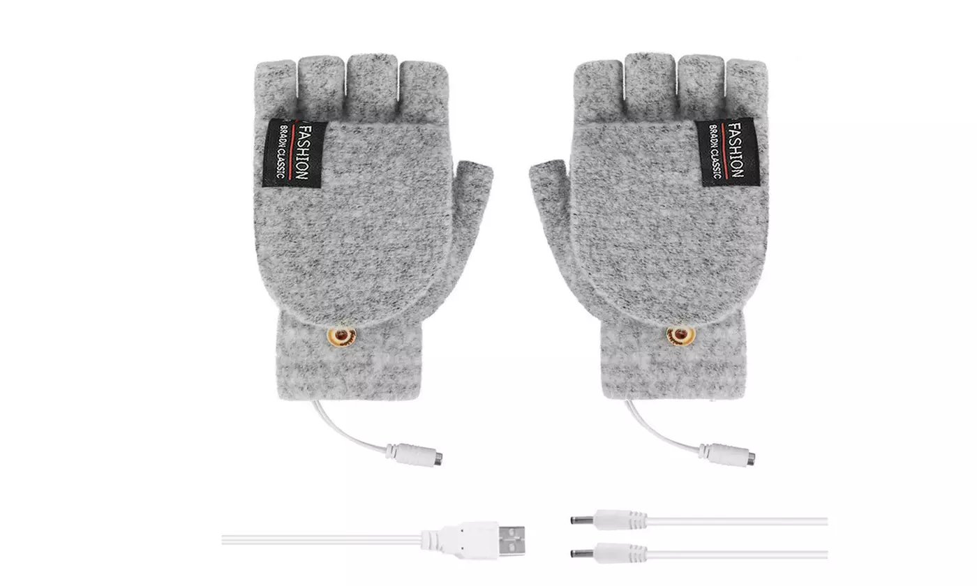 ItBelongs2U USB Electric Heated Gloves