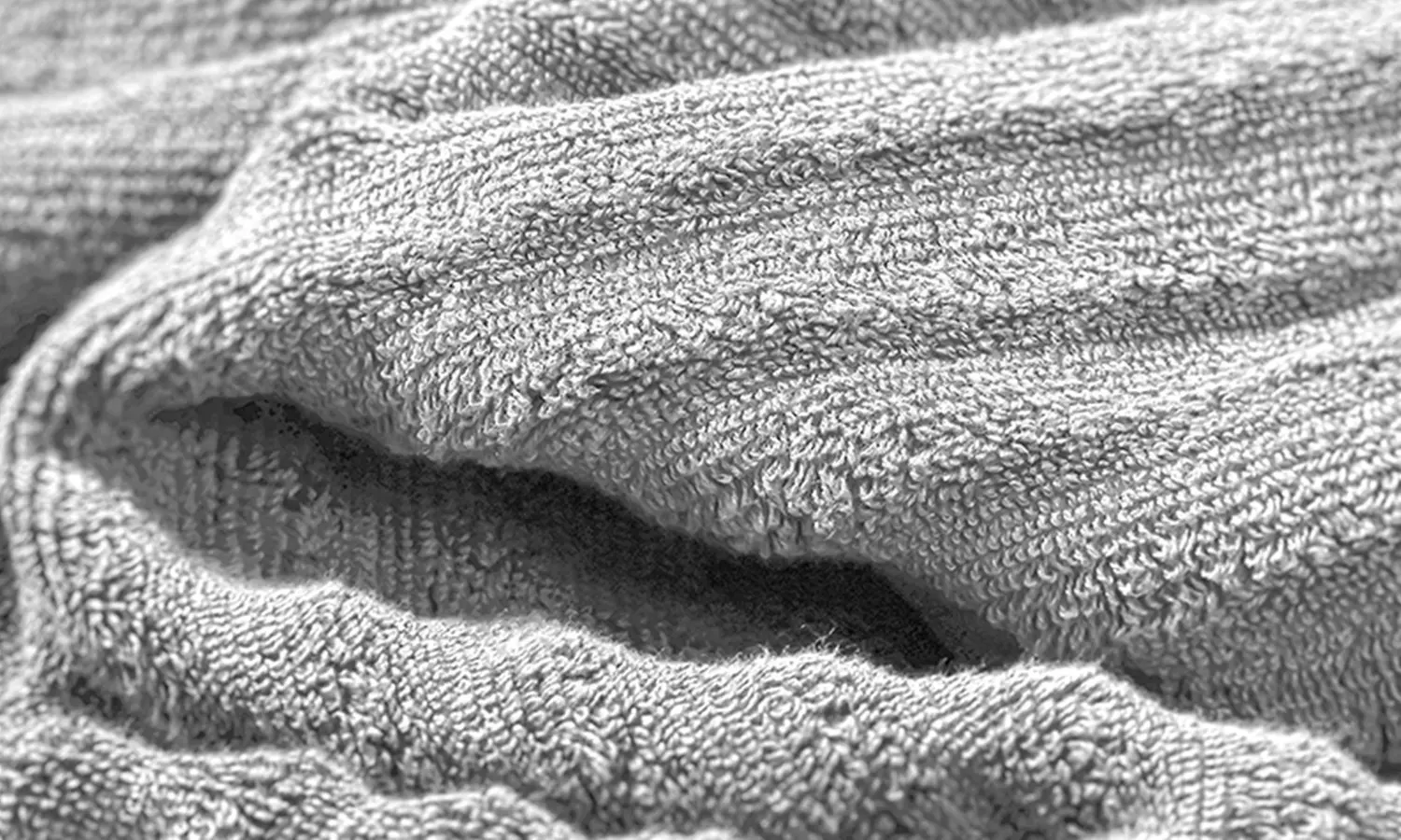 Bibb Home 6 Piece or 4 Pack Ribbed Egyptian Cotton Towel Set