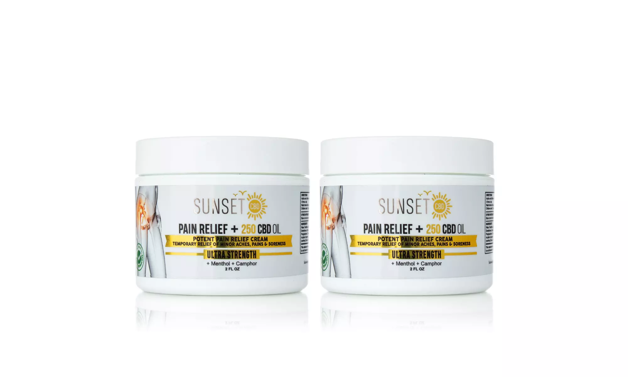 Sunset CBD Bundle and Save - Sunset 1000MG Pain Relief Cream Options