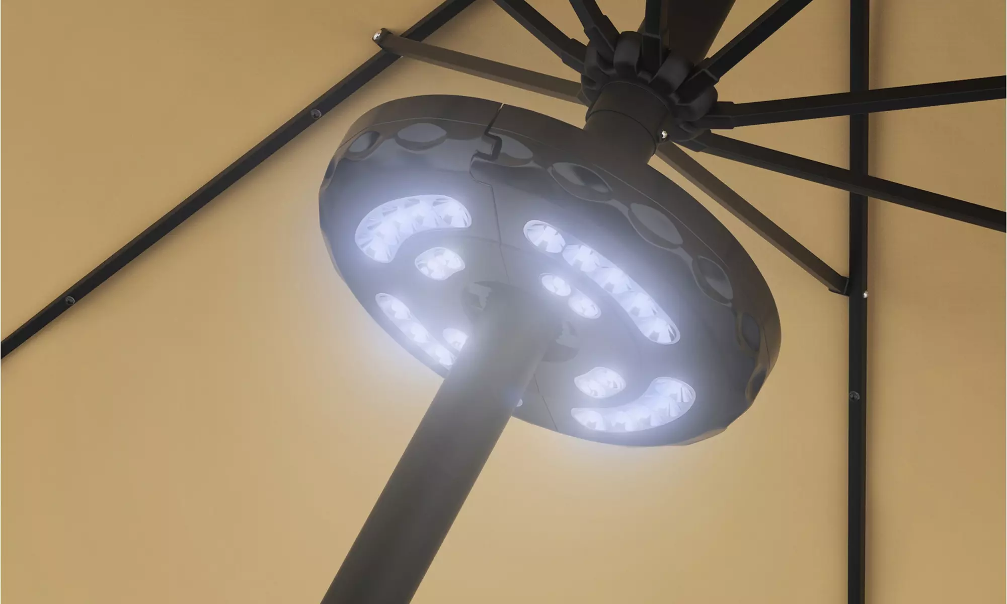 Rechargeable Patio Umbrella Light-28 LED Lights - Primary Image