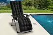 NewHome Outdoor Chaise Lounge Chair Cushion with Thick Padding and Ties - Second Medium
