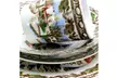 Christmas Toile 16 pc Dinnerware Set - Decorated - Fine Ceramic - GBX. - Second Medium