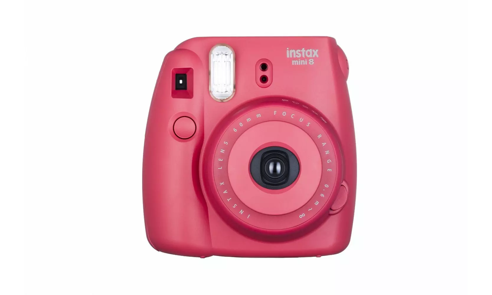 Fujifilm Instax Mini 8 Instant Film Camera (Raspberry) - Primary Image