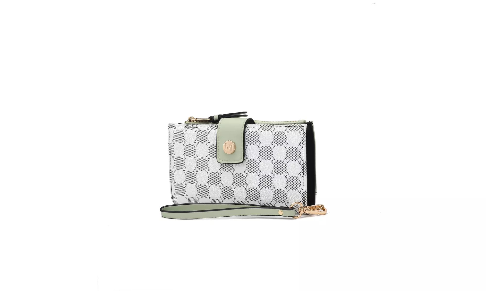 MKF Collection Solene Print Wristlet Wallet For Women 
