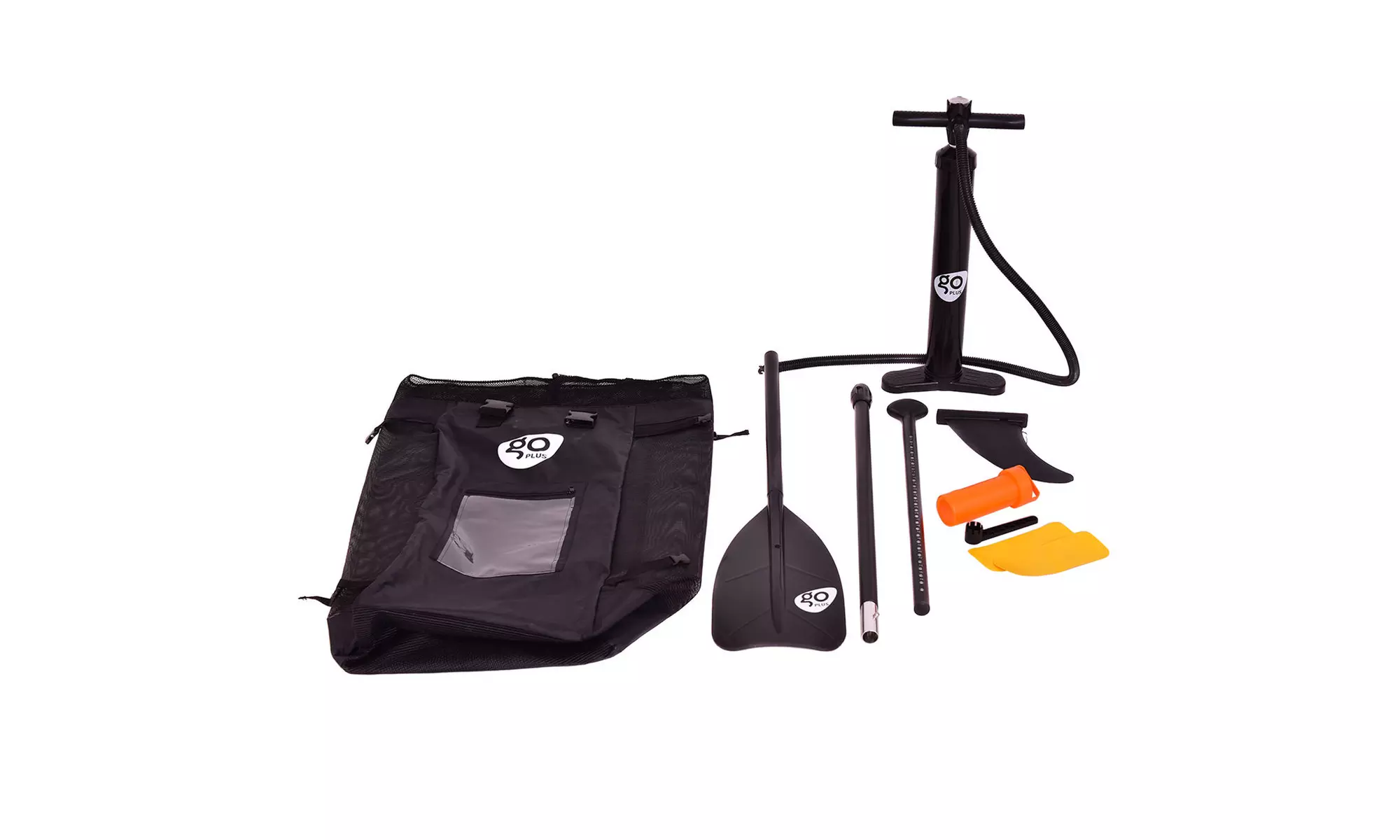 10' Inflatable Stand Up Paddle Board SUP w/ 3 Fins Adjustable Paddle Backpack - Second Medium