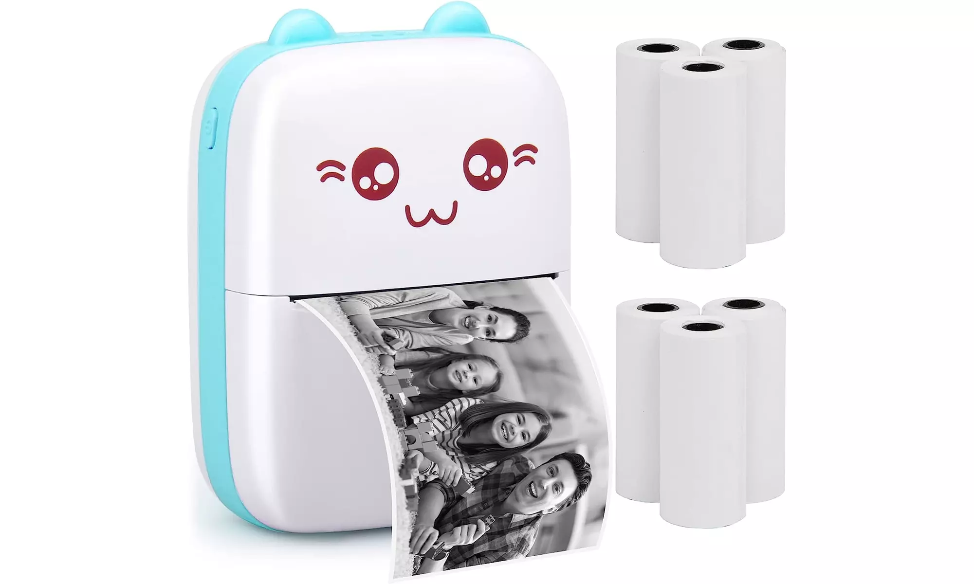 Mini Photo Printer IPhone/Android 1000mAh Portable Thermal Photo Printer (GIFT) - Primary Image