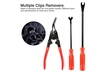 MATCC Trim Removal Tool Set Car Panel Removal Tools Kit 18pcs Nylon  - Second Medium