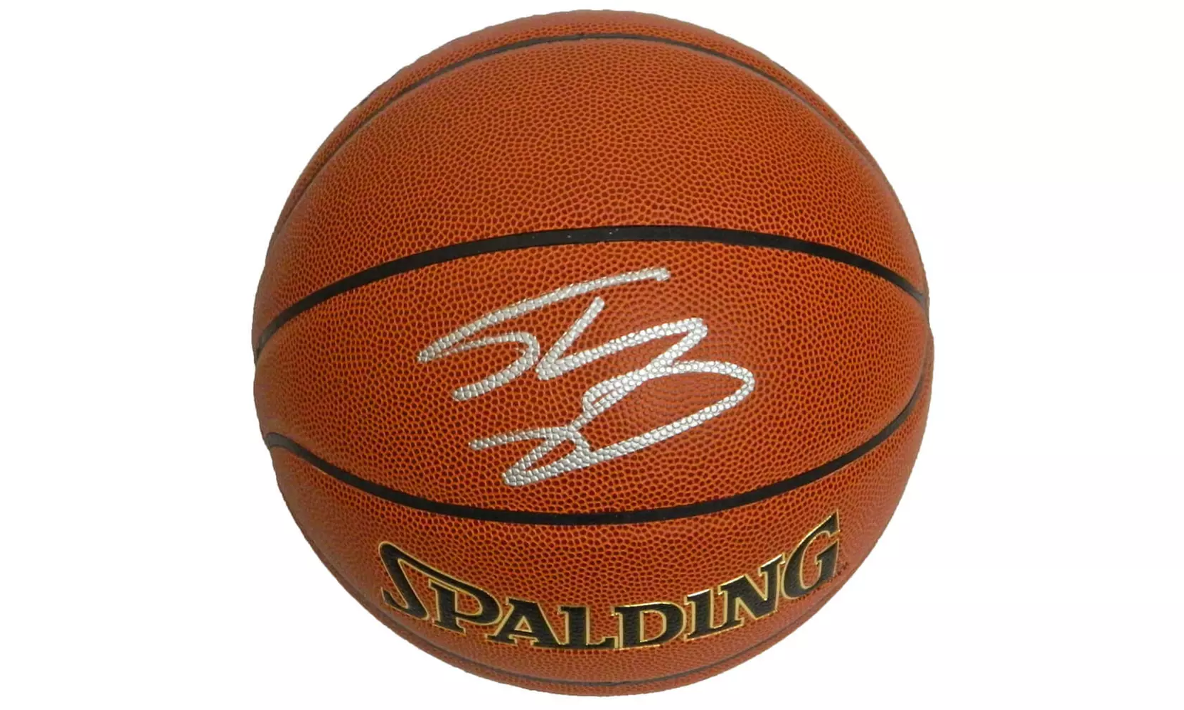 Shaquille O'Neal Signed Spalding NBA Indoor/Outdoor Basketball - Primary Image