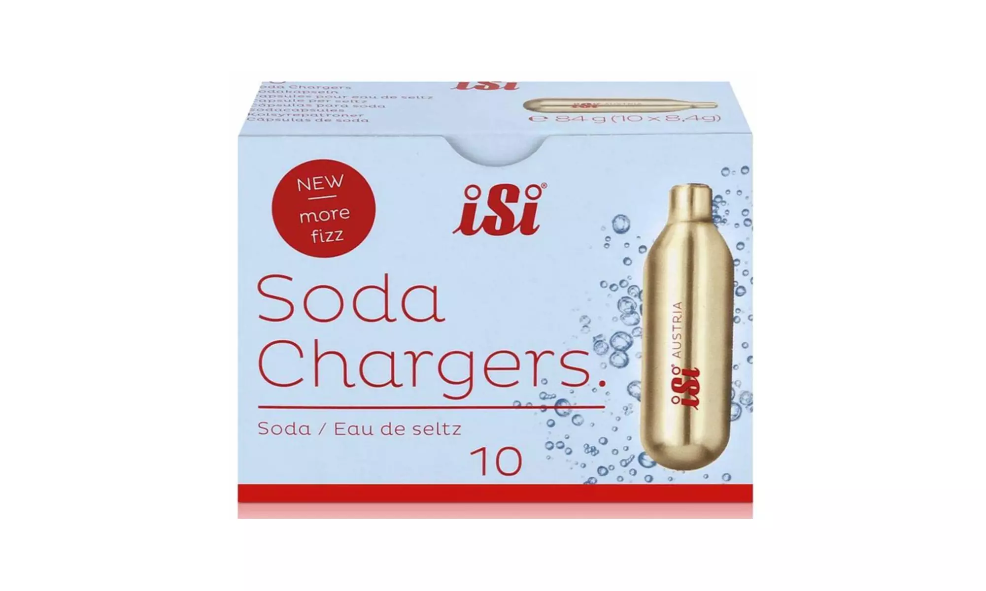 iSi CO2 Soda Siphon Chargers (10-Pack) - Primary Image