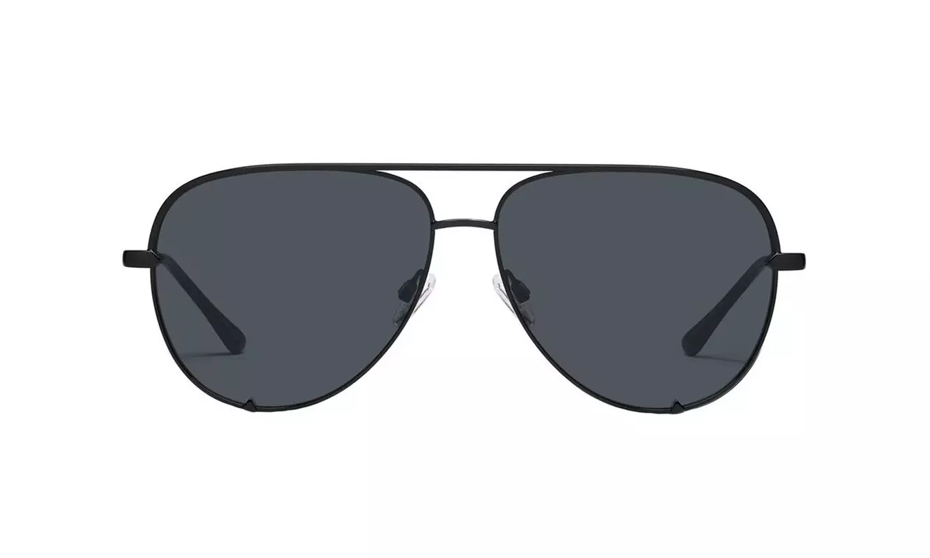 Men's Quay High Key Polarized Sunglasses - Matte Black Frame