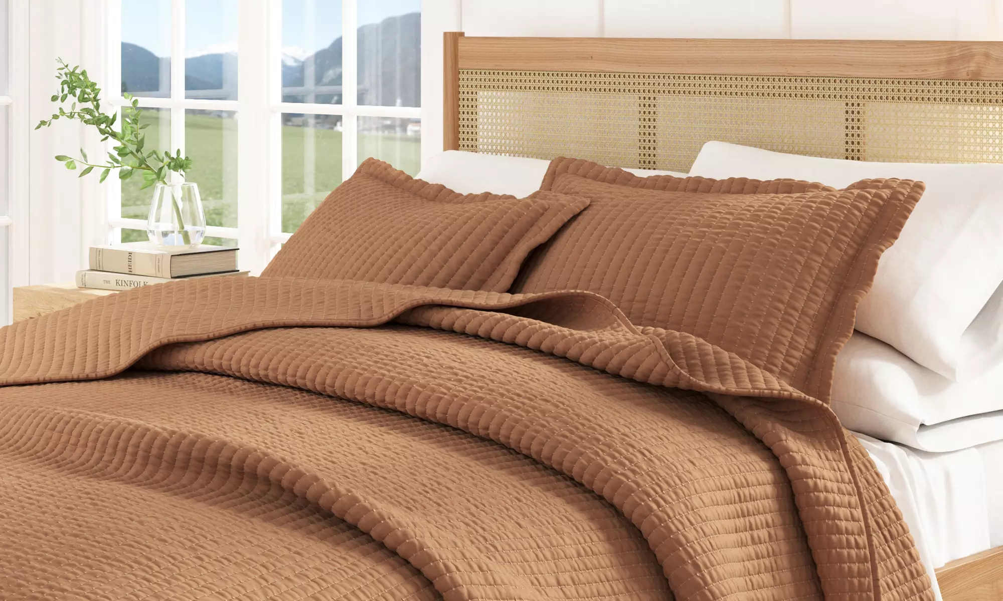 Premium Solid Quilt Set (2- or 3-Piece)