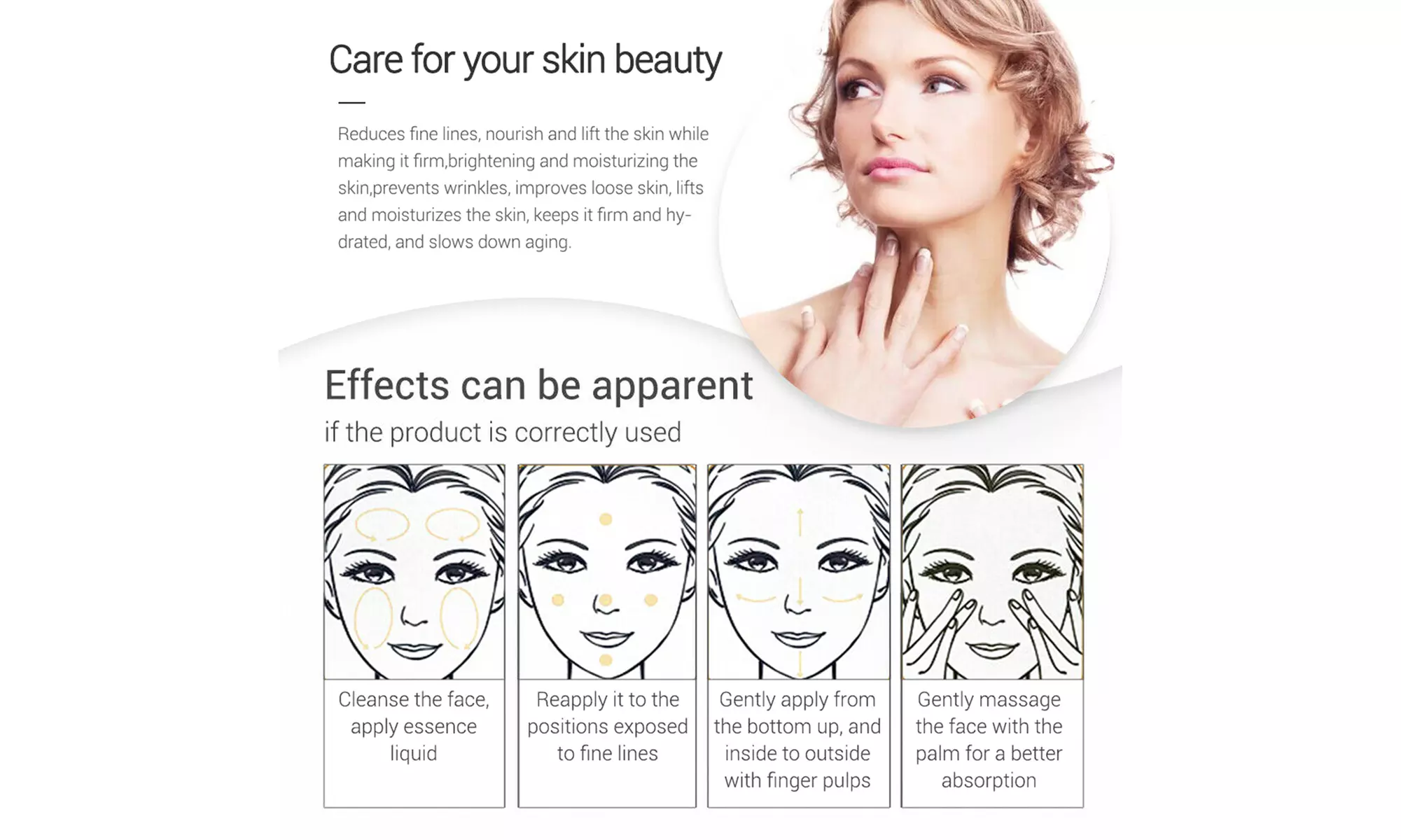 Facial Anti Aging Wrinkles Serum Kit & Micro 540 Needles Derma Roller