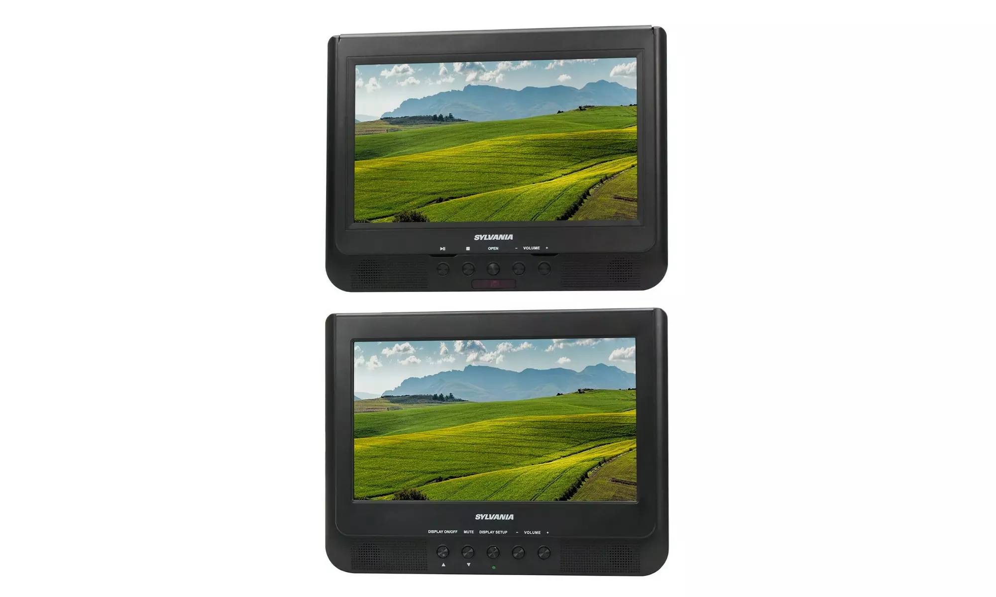 Sylvania SDVD1037 10" Dual Screen Portable DVD Media Player - Recertified - Second Medium