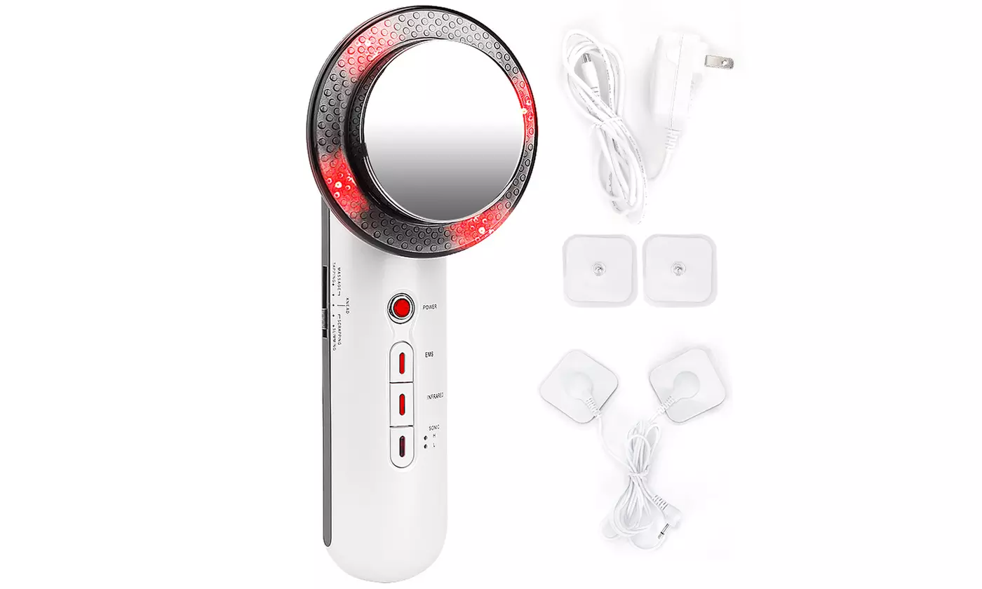iMounTEK 3-in-1 Ultrasonic Fat & Cellulite Burner Infrared EMS Slimming Massager