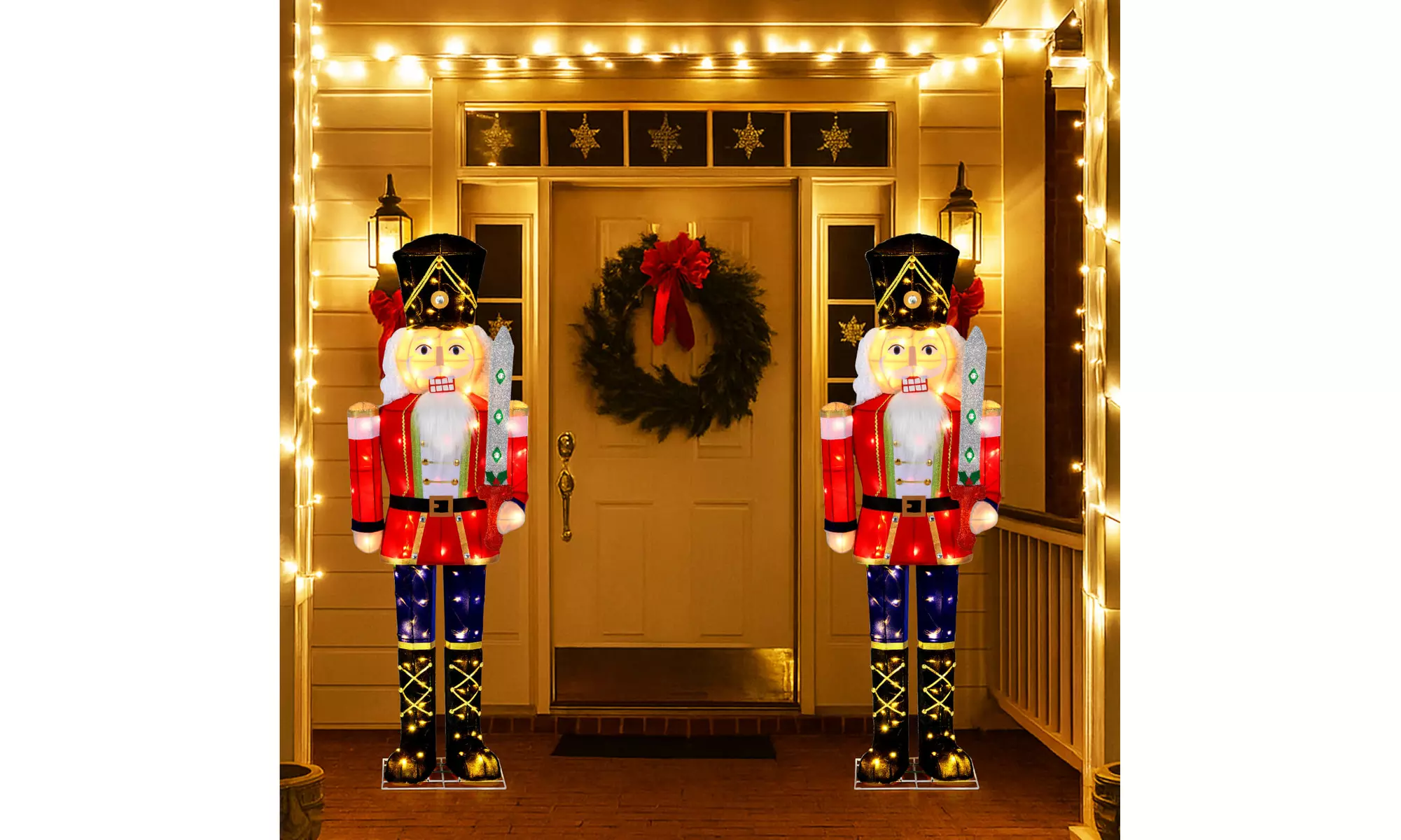 Costway Lighted Christmas-Themed Decor