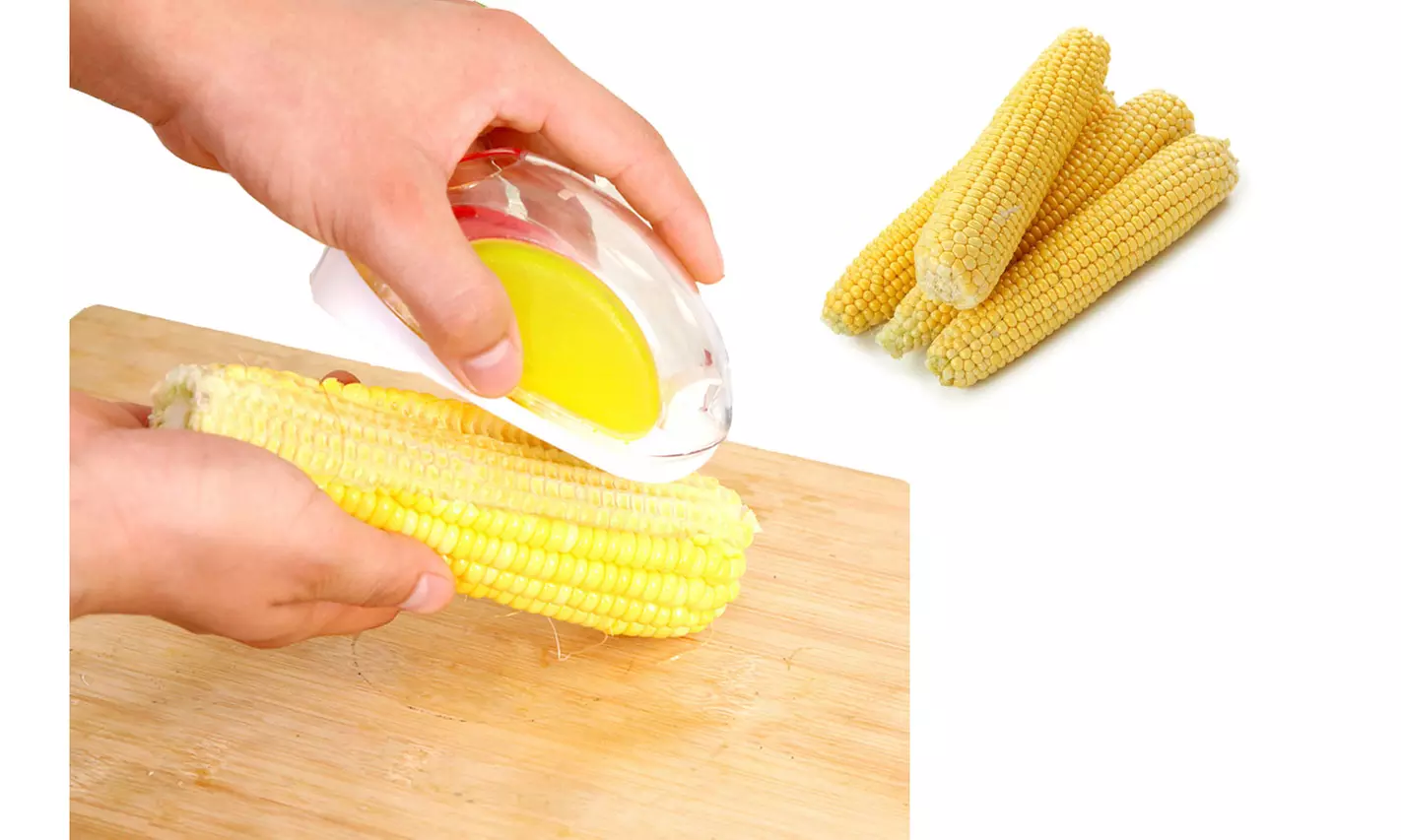 Corn Stripping Tool Anti-slip Corn Separator Thresher Kitchen Tool - Primary Image