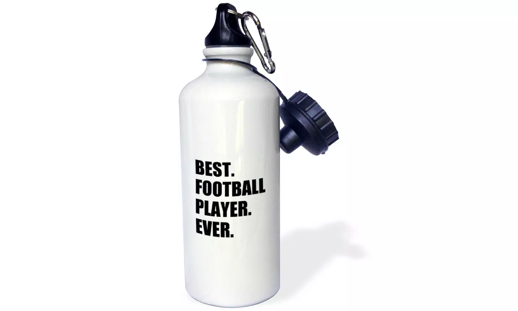 Water Bottle Best Football Player Ever fun gift for soccer or American football - Primary Image