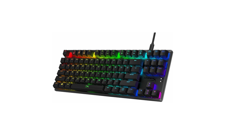 HyperX Alloy Wired Mechanical Tactile Aqua Switch Gaming Keyboard | Groupon