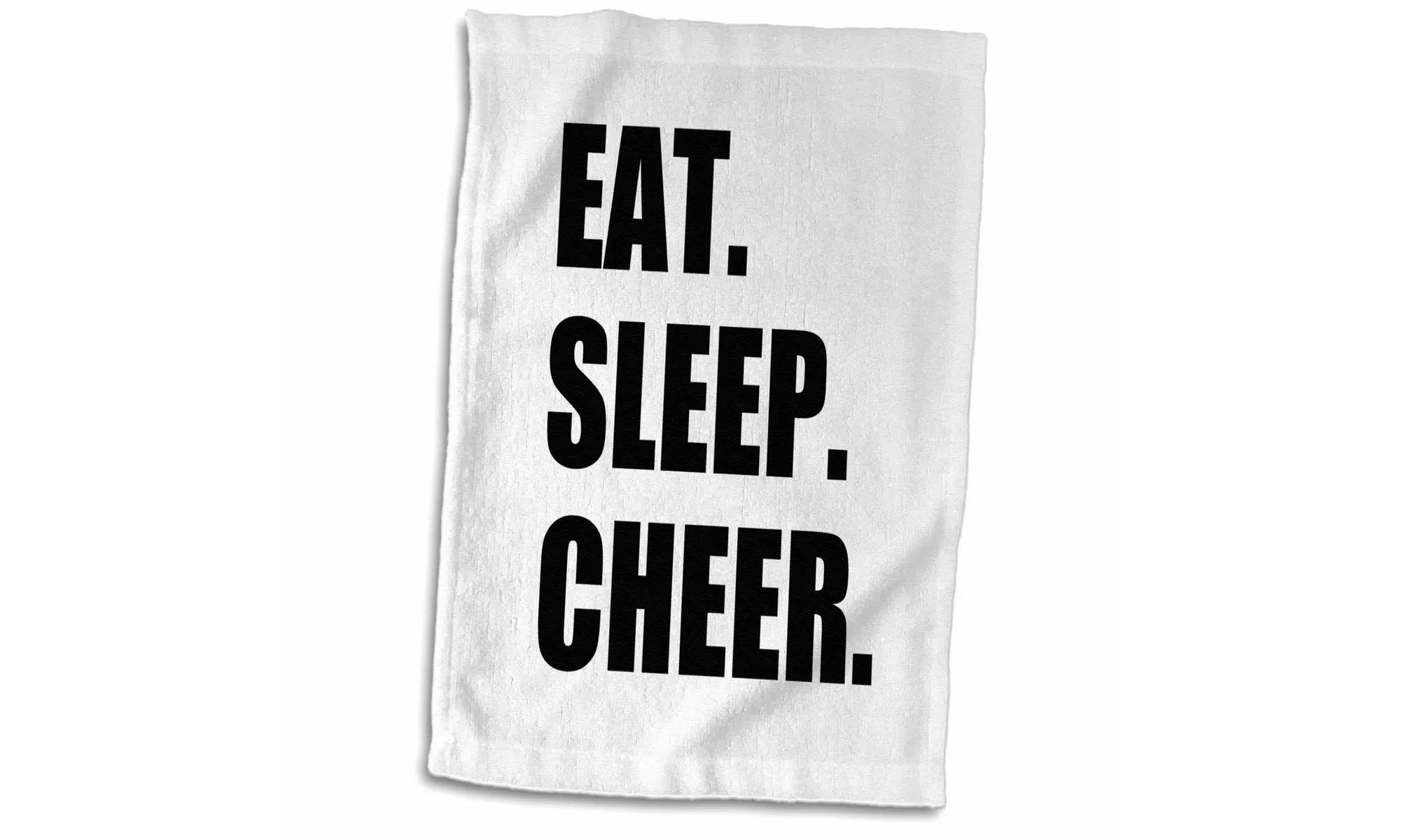  Towel - Eat Sleep Cheer - passionate about cheerleading - fun cheerleader team - Second Medium