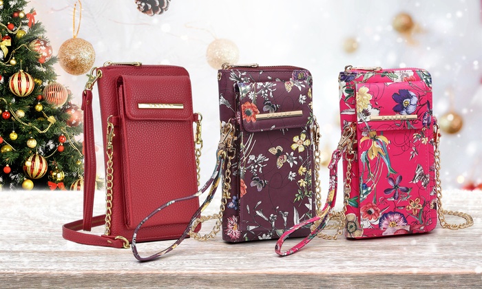 crossbody wallet organizer