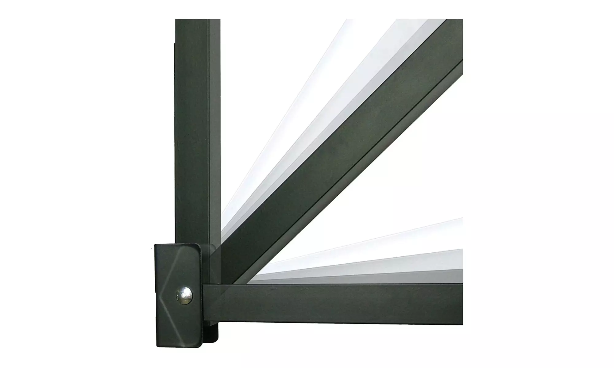 Ideal Security Sliding Patio Door Security Bar with Child-Proof Lock (White) - Second Medium