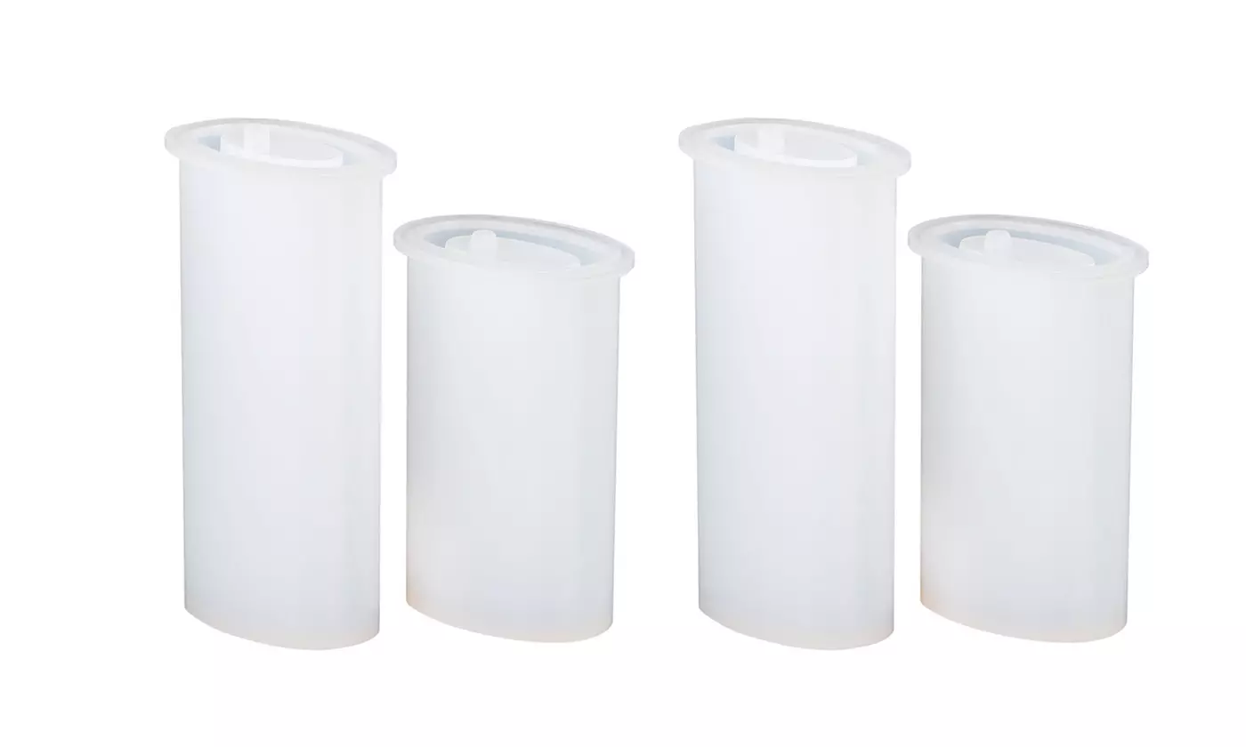 4Pcs Lighter Case Resin Molds DIY Silicone Epoxy Making Tool Mould 