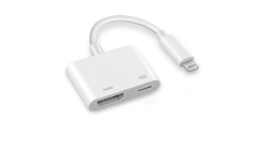 iPad to HDMI Adapter to Digital AV HDMI 4K USB Cables Connector Up To ...